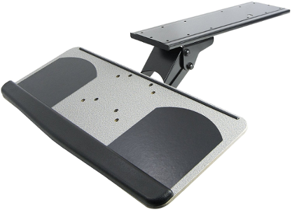 VIVO Adjustable Keyboard & Mouse Tray Ergonomic Under Table Mount